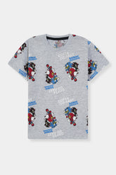 Boys Gray Sonic Tee